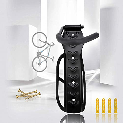 ALLILUYAA Supporto Parete Bicicletta,Portabici da Muro Appendi Bici Salvaspazio Portabici a Parete per Appendere la Bicicletta nel Garage or Shed può Contenere Fino a 30 kg