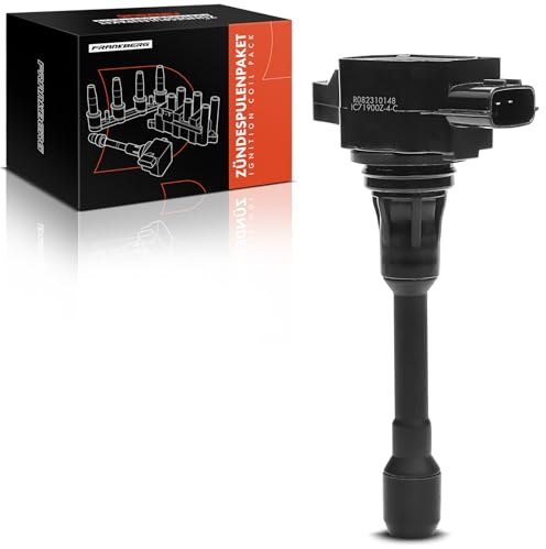 Frankberg Bobine di accensione Compatibile con Micra IV K13K K13KK 1.2L Juke F15 1.6L Qashqai +2 I J10 NJ10 1.6L Qashqai +2 I J10 NJ10 2.0L Note E12 1.2L Replace# UF-719