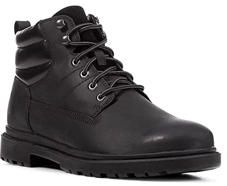 Geox Herren U Andalo Stiefeletten, Schwarz, 41 EU