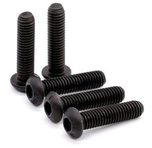 Glvaner M8-1,25 x 30 mm Zylinderkopfschrauben, Stahllegierung, schwarze Oxidbeschichtung, 10,9 Grad legierter Stahl, volle Gewindeabdeckung, ISO7380, Inbus-Sechskantantrieb, 15 Stück