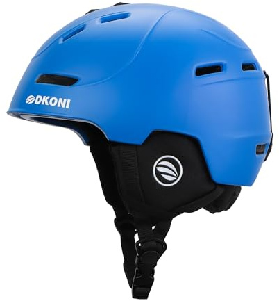 Ski Helmet for Adults Snowboard Helmet Men Women Youth Certified Snow Sports Helmet for Skiing Snowboarding (Blue, Medium: 21.2-22.5 inch)