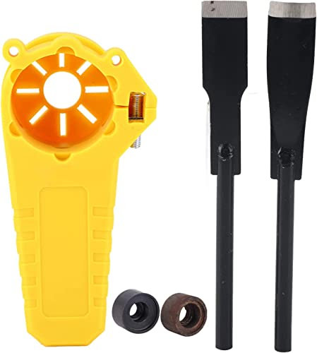 OITTo Cincel eléctrico para Talla de Madera, Juego de cinceles para Talla de Madera, Cambio de Amoladora Angular en Herramienta de cincel eléctrico