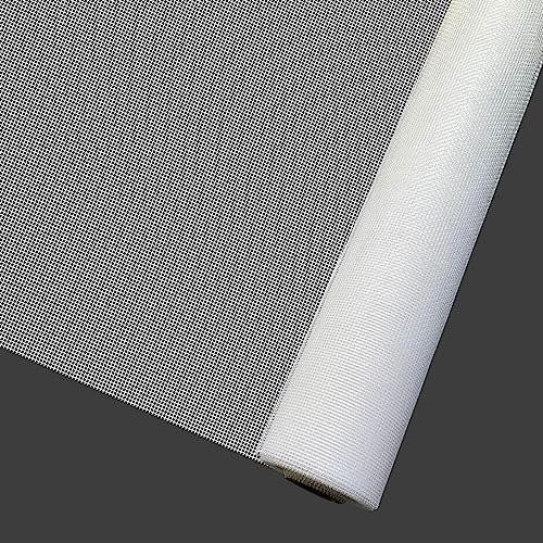 Fliegengitter Tissu moustiquaire au mètre 100x2300cm Filet Écran Insecte pour des fenêtres de différents en Fibre de Verre, Résistant aux Déchirures et aux UV Ignifugation Durable Blanc