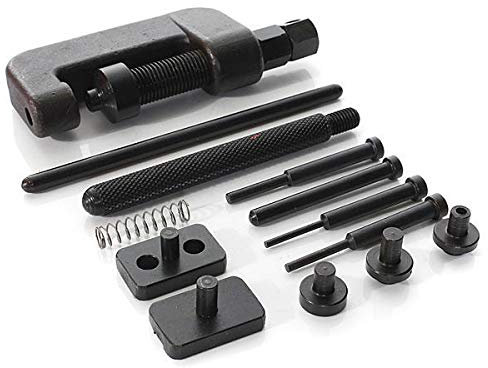 ST0001 Kit de herramientas de corte de remachado profesional para romper cadenas