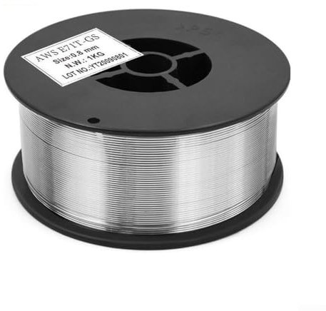 Filo di saldatura con anima flux, 0,8 mm E71T-GS Gasless filo di saldatura per saldatore MIG senza gas FCAW filo di saldatura senza gas autoschermato