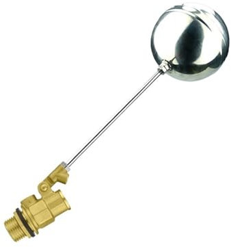 1PCS 1/2 3/4 1 messing schwimmerventil wasser turm wasser tank ventil wasserstand fluss automatische steuerung ventil(Size:1)