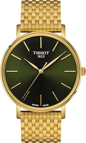 Tissot T1434103309100 Men's Watch, Green Dial, green, Classic