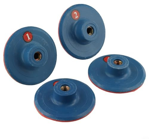 3Inch Polishing Pads for Granite and Marble 4PCS Dry Sanding Discs Designed for Optimal Performance on Stone Materials