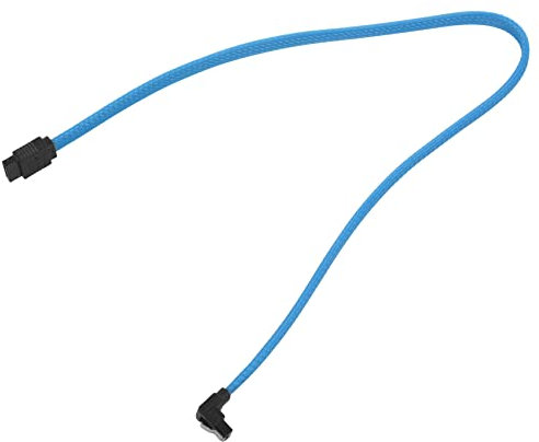 Pesfehhy 50cm 3.0 III Sata3 7Pin Cable de Datos Cables Ssd 6Gb/S Cable de Datos de Disco Duro HDD con de Nylon Versión Superior (Azul)