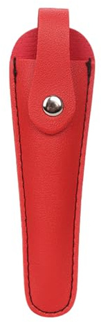 para tijeras de peluquero-Soporte organizador de herramientas de | protectora de cuero PU para tijeras de peluquería, estuche protector de cuchillas | Transporte para profe