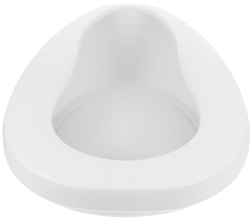 Gogogmee Padella Portatile per Anziani e Donne, Sedile del Water Accanto al Letto Ergonomico in Plastica Resistente alle Fuoriuscite, Orinatoio da Comodino per Ospedale e Assistenza