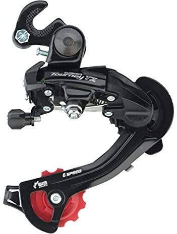 Shimano Tourney TZ500 6/7-Speed Long Cage Rear Derailleur with Frame Hanger