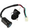 Interruptor de Encendido de 4 Pines Macho, 4 Cables para 50 70 90 110 125 Todoterreno Motocicleta ATV Dirt Bike Scooter Eléctrico neiman quad 4 fils