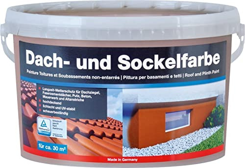 Baufan Dach- und Sockelfarbe 5 Liter torf