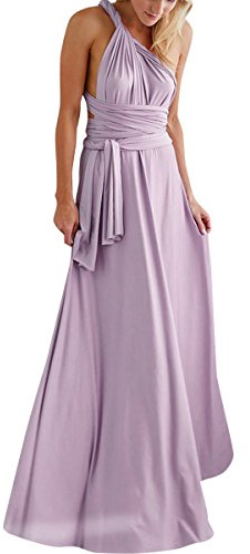 Odizli Robe de soirée pour femme, longue, sexy, festive, dos nu, portefeuille, à bandes multidirectionnelles, robe de demoiselle d'honneur, de fête, de bal