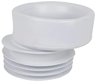 Cofan Manguito de Conexión | Excéntrica para Inodoro | Salida de Ø110 mm | Fabricado de EVA