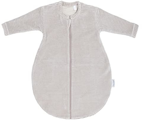 Baby's Only - Baby Schlafsack mit Ärmeln - 1.8 TOG - 70 cm - Pucksack Sense - Strampelsack für Jungen und Mädchen - 3-6 Monate - Weichem Rib Corduroy - Kieselgrau