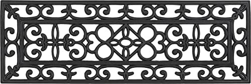 andiamo Rigoletto - Felpudo para Puerta (25 x 75 cm), Color Negro