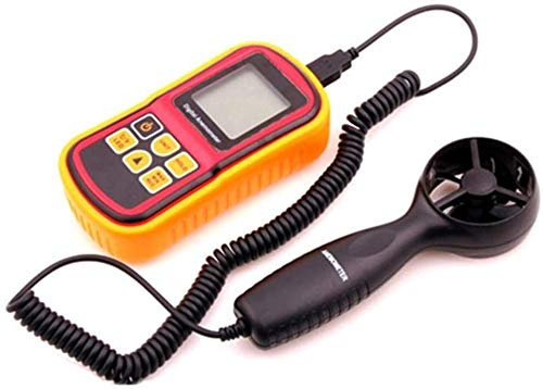 Samnuerly Anemometro Split Anemometro Misurazione della velocità del Vento del misuratore del Vento Manuale della velocità del Vento
