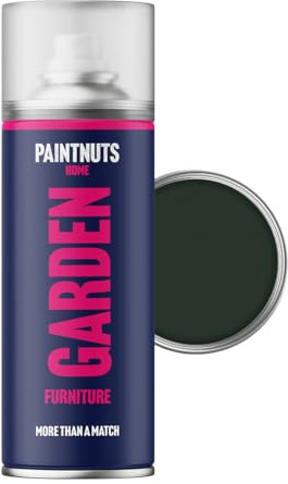 Paintnuts Garden Furniture Paint - RAL-6009 - FIR GREEN Matt 400ml Spray Can