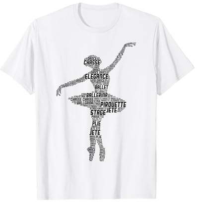 Bailarina Ballet Mujer Niña Camiseta