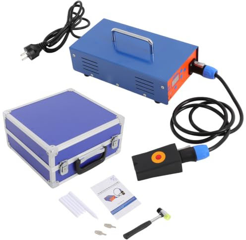 Begoniape Chauffage à induction magnétique 1,38 kW 150 kHz 220 V Outil de débosselage Chauffage à induction Machine à induction avec écran numérique Câble de sortie d'alimentation Marteau 1,6 m