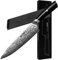 hecef Couteau Cuisine, Couteau Japonais Professionnel, Manche Ergonomique en G10 et Rivet à Fleur de Cuivre, 67 Couch Couteau acier Damas avec Protège-lame, Cadeau pour Chef et Passionné de Cuisine