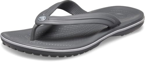 Crocs Unisex Erwachsene Crocband Flip Flip, Slate Grey/Smoke, 43/44 EU
