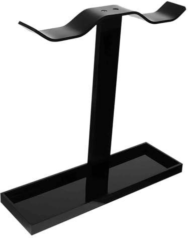 HOMSFOU Kopfhörer-displayhalterung Acrylmaterial Kopfhörerständer Einfaches Design Ideal Für Das Home Office