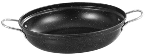 Mikinona Marmite Acier Inoxydable Wok Portable Avec Double Poignée Pour Cuisson