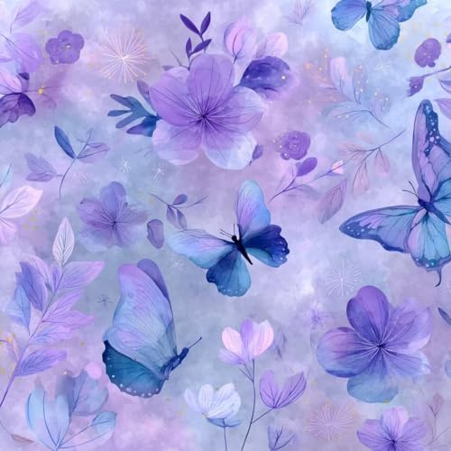 Il sogno Diamond Painting Adulti, Fai Da Te Diamond Painting Bambina farfalla, Quadrato Diamantini Crystal Art Quadri Con Perline Per Idee Regalo Donna, Ideale Decorazione Casa Parete 60x60cm 5-625