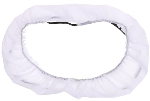 POPETPOP Diffuseur de Flash Annulaire Pliable 14 Pouces en Nylon Blanc, Accessoire Photo Léger pour Lumière Vidéo et Photographie de Portrait, Compatible Flash Cobra, Diffuseur de Lumière
