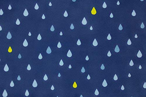 Microfaser-Plüsch Stoff SHORTY als Meterware in vielen Farben - 1,5mm Florlänge, EN71-3 & EN 71-9 zertifiziert – 0,5m (dreamy drops)