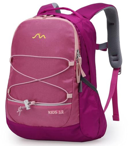 MOUNTAINTOP Kinder-Rucksack für Jungen, Mädchen, Vorschule, Kindergarten, Kinder, leichter Tagesrucksack, 10 l, 6029a-Rose Red-10L, 10L, Tagesrucksäcke
