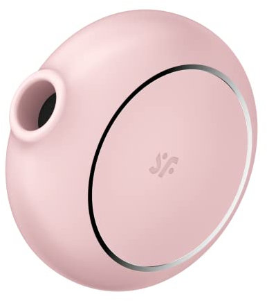 Satisfyer Pro To Go 3 Druckwellenvibrator | Kompakter Stimulator für Frauen | Doppel-Motoren | Ideal für Reisen | Körperfreundliches Silikon | Wiederaufladbar | Wasserdicht (IPX7) in rosa