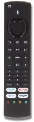 Ersatz Fernbedienung für Grundig TV 49VLX7010 | 49VLX7020 | 49VLX70LDL | 50VLX700 FIRE TV Edition | 50VOE71