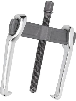 2-Backen Abzieher Geschmiedet Chrom-Vanadium-Stahl, 8 Zoll | Kraftvolles T-Gewinde, Geschmiedeter Chrom-Vanadium-Stahl, Kugellagerabzieher Für Autoreparatur Maschinenreparatur, Silber
