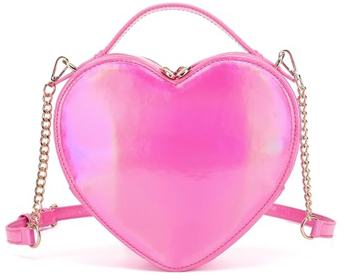 lola mae Heart Shaped Crossbody Herzförmige Schultertasche Love Lock Key