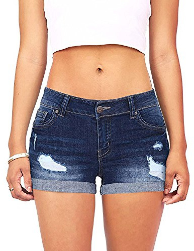 Jeans shorts dam ribbade denim shorts medium midja korta jeans med fickor bermudashorts jeansshorts hotpants denim stretch korta jeans byxor sommarjeans korta byxor strandshorts sommarshorts