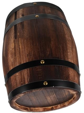 PRETYZOOM Wein-Dekoration Aus Holz Im Antiken Stil Vintage-Stil Für Zuhause Und Bar