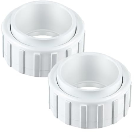 Kit de remplacement de connecteur de syndicat, convient pour les pompes de piscine et les pompes à chaleur pour kit de connecteur Union de cellules salées