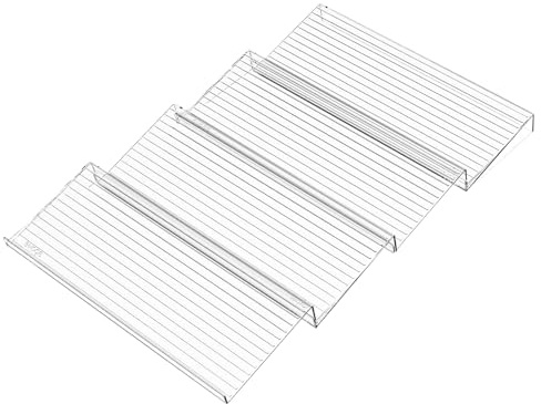 Organizador de cajones de condimentos, juego de bandejas que ahorra espacio, soporte de condimentos de 4 piezas, inserto de almacenamiento de especias antideslizante para despensa, apartamento