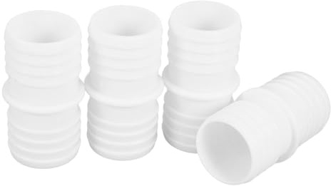Tofficu 4Pcs Washing Machine Drain Hose Adapters Connectors Flexible Seal Extension Fittings for Washing Machine Drainage System