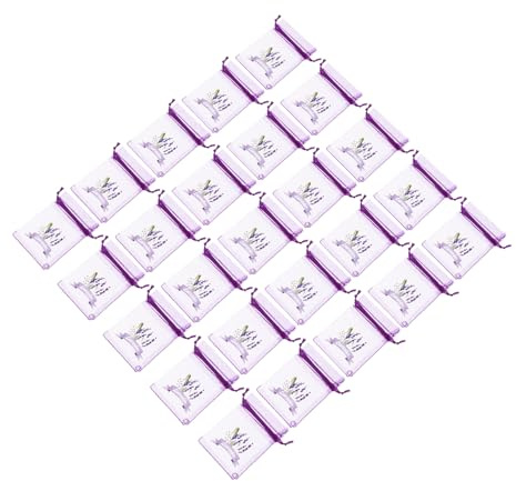 TOYANDONA 20 Piezas Bolsitas De Gasa Vacías Cordón Bolsitas Vacías para Saquitos De Lavanda para Uso Doméstico