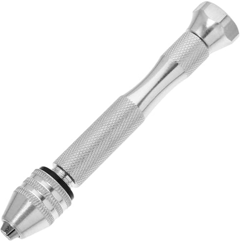 Holibanna Schwenkbarer Präzisions Stiftbohrer aus Aluminiumlegierung 0,1 3,5mm für Handbohrer Holz Kunststoff Walnussholz Bohrwerkzeug