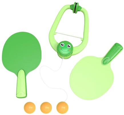Door Game Tragbarer Türtrainer | Tischtennis-Set zum Aufhängen mit Schlägern | Indoor-Aktivität für Kinder, Mädchen, Familie, Freunde,