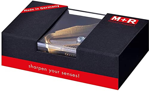 Mobius + Ruppert (M+R Pollux Messing-Bleistiftspitzer - Made in Germany - Finest in The World! (0601)