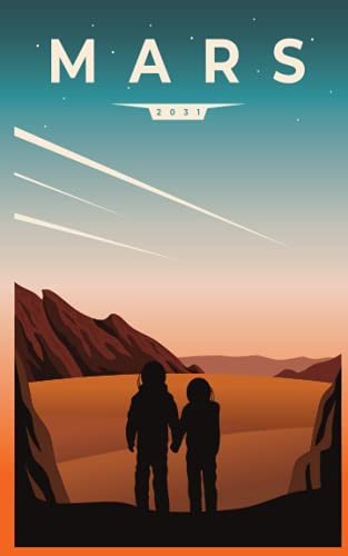 Bitcoin Cryptocurrency & Digital Assets: Mars to the Moon Recovery Phrase Offline Security Password Notebook Ledger: Organized Index System With Tabs Dotted Logbook Journal: 5” x 8” 110 Pages