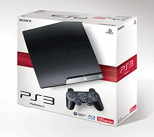 NGW Playstation 3 Ps3 Console Slim 120 Gb con Joypad e 4 Giochi Originali - Cavetteria Completa - Usato Ricondizionato