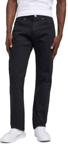 Lee Mens Slim Fit Mvp Jeans, Black, 36W / 30L UK